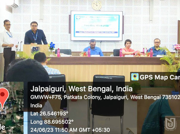 Two day CEMCA sponsored workshop on 'Blended Learning Design' held at Jalpaiguri RC on 24-25 June 2023