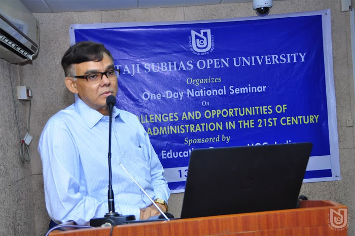 UGC-DEB sponsored one day National Seminar on Challenges and Opportunities of University Administration in the 21st Century