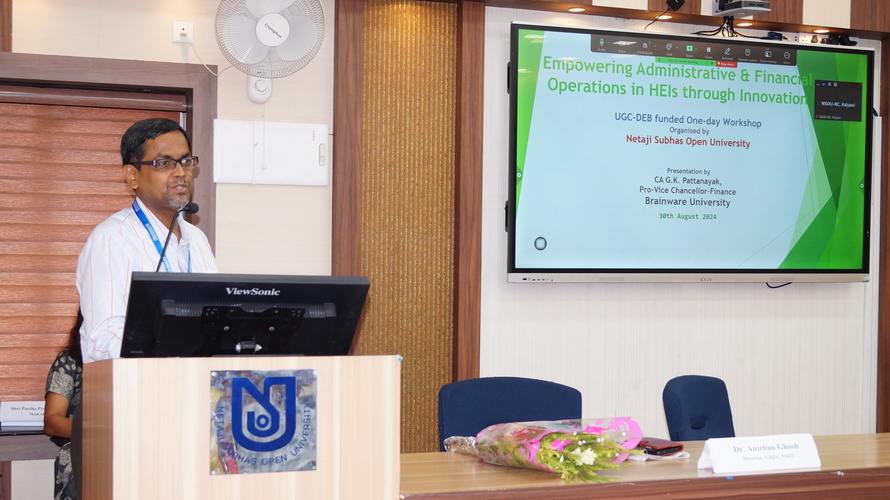 UGC-DEB funded One-Day Workshop on Staff Training on 30.08.2024