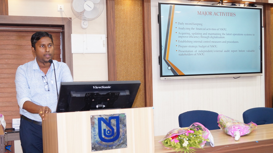 UGC-DEB funded One-Day Workshop on Staff Training on 30.08.2024