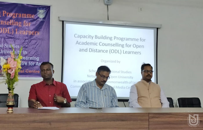 Workshop for Academic Counsellors organized by SVS-NSOU in association with CEMCA-COL at Jalpaiguri RC, 7-8 March 2020