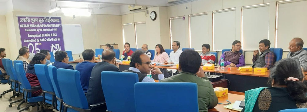 Workshop on National Curriculum and Credit Framework for 4-year UG Degree Programme on 19/12/2023