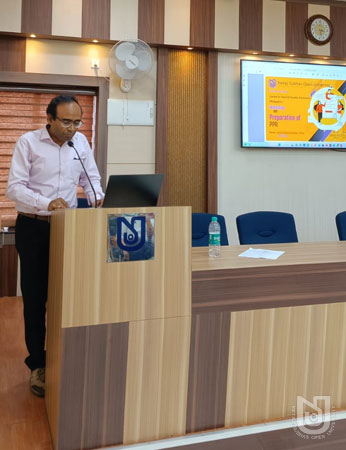 Workshop on PPR organized by School of Sciences in association with CIQA on 28.02.2023.