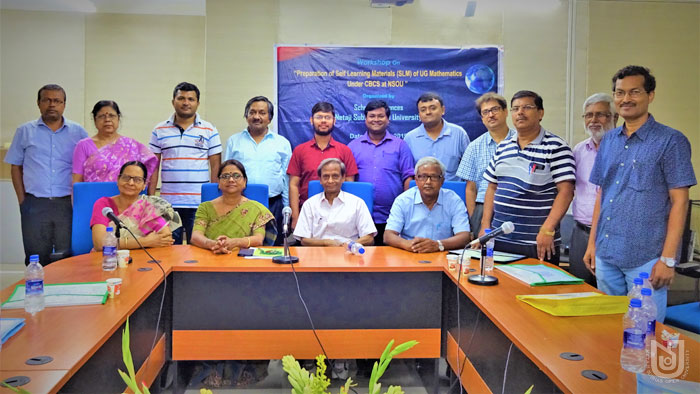 Workshop on Preparation of SLM of UG Mathematics under CBCS at NSOU