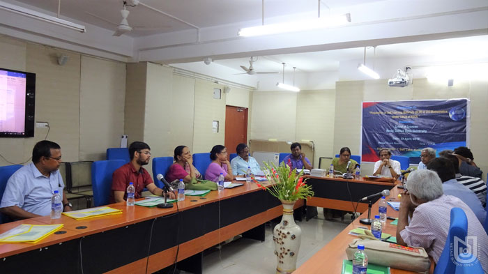 Workshop on Preparation of SLM of UG Mathematics under CBCS at NSOU