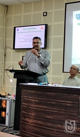 Valediction and closing of the 7 day Workshop on Research Methodology in Behavioral and Social Sciences, organized by Dept. of Education, at SoE Kalyani RC, on 08.02.2023.