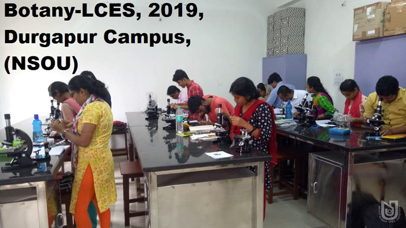 Botany-LCES 2019, Durgapur Campus.